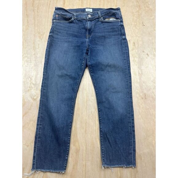 Hudson Jean Womens Size 30  Natalie Super Skinny Denim Mid-Rise Stretch Blue - Picture 1 of 4